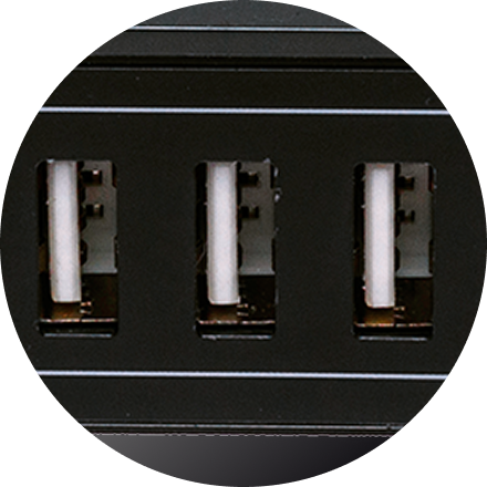 Доступно 10 USB-портов